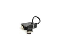 Adaptateur Gembird DisplayPort 1.2 vers DVI Dual-Link Femelle, 0.1m, Noir - Résolutions 720p, 1080p, 2160p @30Hz - Chipset PS8339+ANX9833