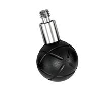 Adaptateur général de à rotule avec revêtement en Caoutchouc, 17 mm / 25 mm, réglable à 360 degrés pour de téléphone de Voiture et trépied d ' Appareil Photo, de à Bille