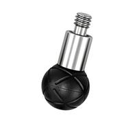 Adaptateur général de à rotule avec revêtement en Caoutchouc, 17 mm / 25 mm, réglable à 360 degrés pour de téléphone de Voiture et trépied d ' Appareil Photo, de à Bille