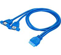 Adaptateur goldpin ATX vers 2xUSB 3.0 AK-CA-62