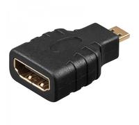 Adaptateur - GOOBAY - Universal - HDMI vers Micro HDMI - Compatible tablettes & smartphones - Connecte micro HDMI à HDMI