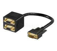 Adaptateur Goobay VGA vers 2x VGA MF (Y doubleur VGA)