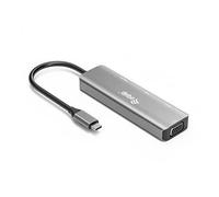 Adaptateur Graphique USB - EQUIP - 133485 - 3840 x 2160 pixels - USB Type-C - Aluminium Noir/Argent