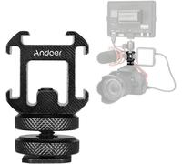 Adaptateur Griffe Caméra Triple Cold Shoe Mount Adaptateur Griffe Caméra 1/ 4 Pouce Filetage Hot Shoe Adaptateur Vis Pour Caméra Nikon Appareil Photo Reflex Numérique Mo[Gopro2589]