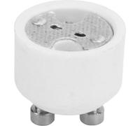 Adaptateur GU16 à GU10, 4 pièces, résistant à la chaleur, convertisseur de culot, pour les lampes LED et halogènes