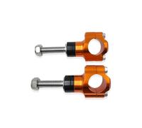 Adaptateur Guidon Accessoires de moto M10x1,5 guidon CNC en aluminium 28 mm support de guidon pour AVANTIS MOTOLAND KAYO BSE(Orange-M10)