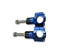 Adaptateur Guidon Accessoires de moto M10x1,5 guidon CNC en aluminium 28 mm support de guidon pour AVANTIS MOTOLAND KAYO BSE(Blue-M10)