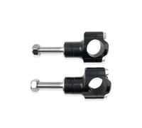 Adaptateur Guidon Accessoires de moto M10x1,5 guidon CNC en aluminium 28 mm support de guidon pour AVANTIS MOTOLAND KAYO BSE(Black-M10)