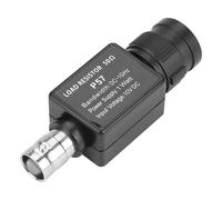 Adaptateur HaloVerde BNC vers BNC Femelle pour des Tests précis de la chaîne de signaux RF, Un Adaptateur de résistance de Charge de 50 ohms et Un connecteur d'alimentation de