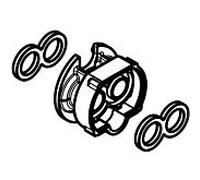 adaptateur hansgrohe pour cartouche Axor 95644000