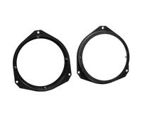 ACV Electronic Bague d'adaptation pour haut-parleurs porte-avant Opel Astra H/Corsa D 16 cm, noir