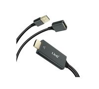 Adaptateur HDMI + 1x Connecteur USB Mâle et 1x port USB Femelle