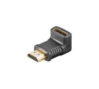 Adaptateur hdmi 2.1 coudé à 90° 8k 60hz / 4k 120hz - bas