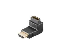 Adaptateur hdmi 2.1 coudé à 90° 8k 60hz / 4k 120hz - haut