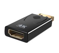 Adaptateur HDMI 4K UHD vers DisplayPort Mâle 4K HD Ultra compact LinQ Noir
