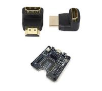 Adaptateur HDMI 90 degrés et 270 degrés, compatible 3D et 4K, Module de système de carte de développement ESP8266