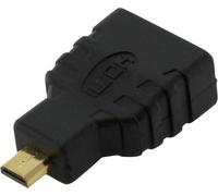 Adaptateur, HDMI A femelle - Micro HDMI D mâle, noir