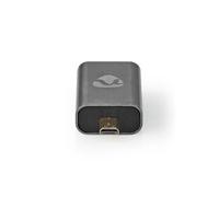Nedis Adaptateur HDMI Plaqué Or – Haute Vitesse avec Ethernet – Convertit Micro HDMI