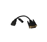 Adaptateur HDMI/DVI - CONNECTLAND - 20 cm - HDMI femelle 19 broches - DVI-D mâle 24+1 - Connecteurs dorés