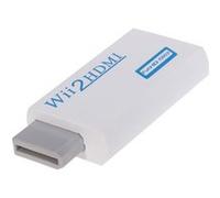 Autre accessoire gaming GENERIQUE Adaptateur HDMI full HD 1080 p pour Nintendo Wii - Wii U - Blanc + câble HDMI 1 mètre - Straße Game