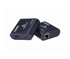 Adaptateur HDMI - GEMBIRD - DEX-HDMI-03 - Extendeur HDMI - RJ45 - Noir