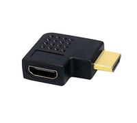 Adaptateur HDMI mâle à Femelle - 90 degrés - Vertical Plat Gauche Nouveau publié et populaireDurabilité
