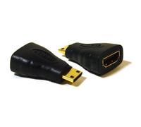 MCAD Adaptateur HDMI Femelle vers Mini HDMI Mâle Or