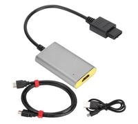 Adaptateur HDMI N64 vers HDMI pour Gamecube et SNES, filtre de lissage d'image haute résolution intégré, haute qualité et durable.
