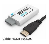 Adaptateur HDMI - Novhill - NV1 - Connecteur Wii - Câble HDMI 1m inclus - Haute qualité d'image et son