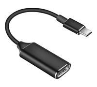 Adaptateur HDMI pour appareils USB-C, résolution 4K avec duplication ou extension d'écran, prise en charge de la transmission synchrone audio et