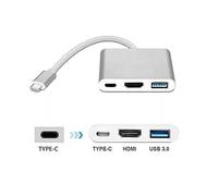 Adaptateur HDMI pour Nintendo Switch,convertisseur USB C vers HDMI avec port USB 3.0 et port PD de type C Compatible avec MacBook