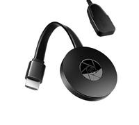 Adaptateur HDMI sans Fil 1080P WiFi, Adaptateur Display WiFi Miracast 2.4GHz, Dongle HDMI sans Fil pour Android, iOS, Windows, Mac - Transmission Haute Résolution,Compatible Airplay, DLNA, Projecteur