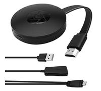 Adaptateur HDMI sans Fil 1080P WiFi, Dongle Display Miracast 2.4GHz, Adaptateur HDMI sans Fil pour Android, iOS, Windows, Mac, Compatible Airplay, DLNA, Projecteur