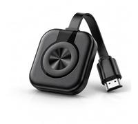 Adaptateur HDMI sans Fil 4K, Miracast Dongle WiFi Double Bande 2.4G/5GHz | Vidéo Streamer Plug & Play pour iPhone/iPad/Android/PC/Projecteur, Supporte AirPlay/DLNA/Miracast/Google Home