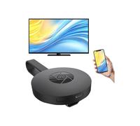 Adaptateur HDMI sans fil 4K pour TV, compatible Miracast, AirPlay et DLNA avec iPhone, Android, Windows et Mac