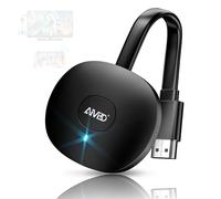 Adaptateur HDMI sans Fil, SOCLLLife 4K Dongle HDMI sans Fil, Dongle d'affichage Miracast, Adaptateur WiFi Miracast, Depuis Android/OS/Windows/Mac OS/Phone/Tablette, vers PC/Moniteur/Projecteur/HDTV