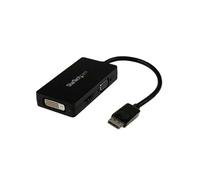 StarTech.com Adaptateur de voyage DisplayPort vers VGA / DVI / HDMI - Covertisseur vidéo 3-en-1