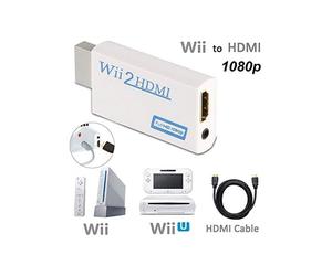 Adaptateur HDMI - STRAßE GAME - Wii - Sortie HD 720P et 1080P - Câble HDMI 1,5 m inclus - Plug and Play