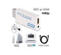 Adaptateur HDMI - STRAßE GAME - Wii - Sortie HD 720p et 1080p - Câble HDMI de 1,5 m inclus - Plug and Play