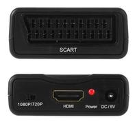 Adaptateur HDMI - STRAßE TECH - Convertisseur Péritel vers HDMI - 1080P - Noir - Audio/Vidéo