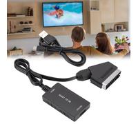 Adaptateur HDMI - SURENHAP - Péritel vers HDMI - Résolution 1080P/720P - Câble inclus - Noir