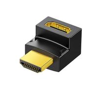 Adaptateur HDMI vers Displayport - Câble DP vers Hdmmi - Adaptateur DisplayPort vers HDMI - Port d'affichage stable - Transmission vidéo haute définition pour ordinateurs portables - Plaqué or