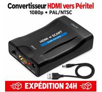 Adaptateur HDMI vers Péritel - AC281 - 1080p - Compatible PAL et NTSC - Noir