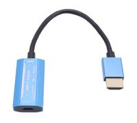 Adaptateur HDMI vers USB C 4K 60Hz, Adaptateur Bidirectionnel USB C (Source) vers HDMI (écran), Adaptateur PD 100W USB C Femelle vers HDMI pour Air 2 Pro pour Lunettes Air 2s XR AR