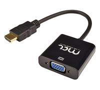 MCL Samar Convertisseur HDMI vers VGA M G-287C – Audio 3,5 mm, 1080p HDCP – Noir