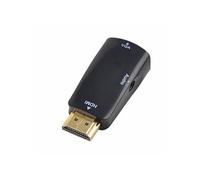 Adaptateur HDMI vers VGA 1080p convertisseur audio vidéo numérique vers analogique - pour Xbox 360 PS3 PS4 PC ordinateur portable TV projecteur -
