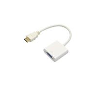 Adaptateur HDMI vers VGA - Connecter un écran ou projecteur sans avoir une sortie HDMI - Blanc -