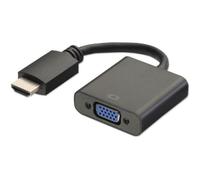 Adaptateur HDMI vers VGA - Haute Qualité - 1080p - Noir ou Blanc - Connecteur Mâle/Femelle