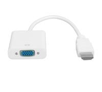 Adaptateur HDMI vers VGA Plug and Play, résolution Full HD, compatibilité universelle, conception compacte et durable, résistant à l'usure et à