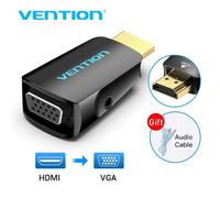 Vention Adaptateur HDMI vers VGA AIDB0 – 1080p, audio 3,5 mm, noir